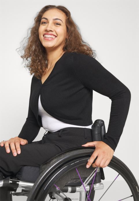 sievietes jaka melna 2LHT832 Anna Field