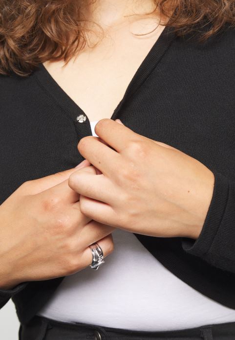 sievietes jaka melna 2LHT832 Anna Field