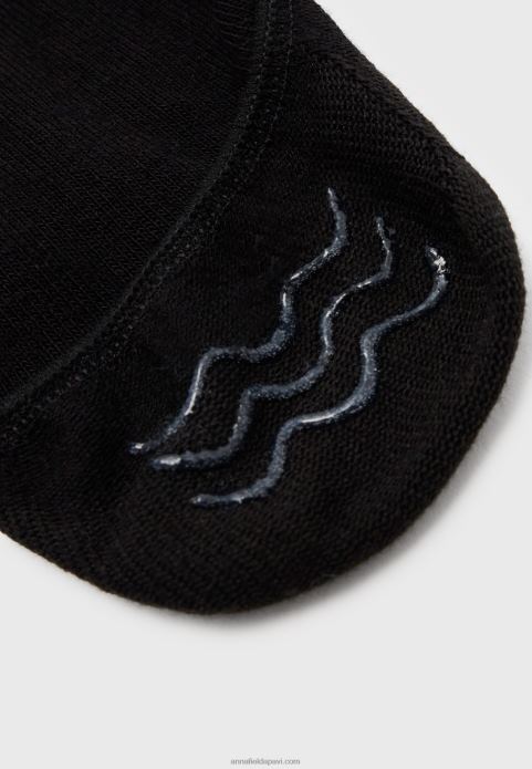 sievietes 8 komplektu trenažieru zeķes melnas 2LHT1154 Anna Field