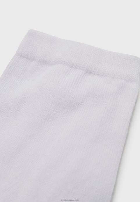 sievietes Baltas zeķes 8 iepakojumā 2LHT1116 Anna Field