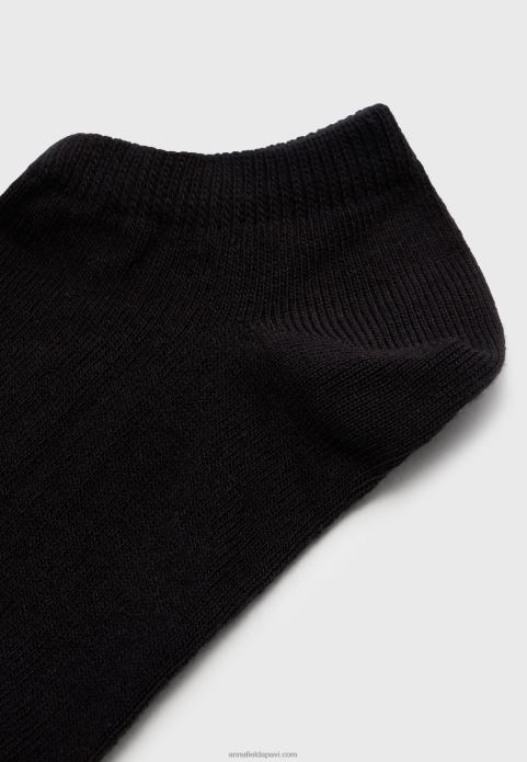 sievietes Melnas zeķes 8 komplektā 2LHT1132 Anna Field