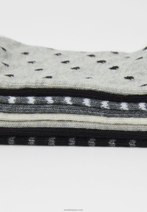 sievietes trenažieru zeķes pelēkas 2LHT1156 Anna Field