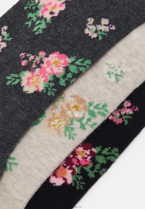 sievietes zeķes melnas/bēšas 2LHT1129 Anna Field