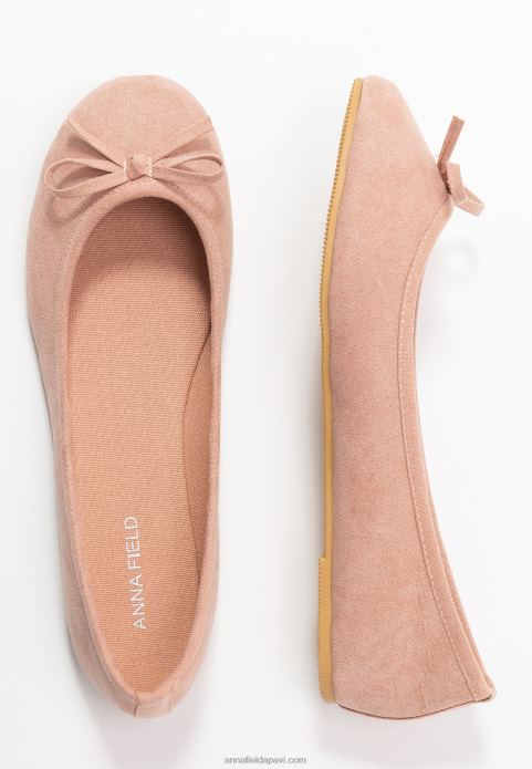 sievietes baleta pumpas gaiši rozā 2LHT2070 Anna Field