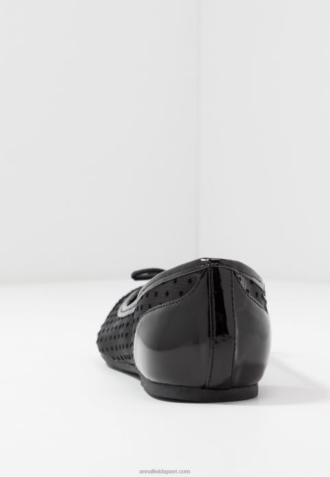 sievietes baleta pumpas melnas 2LHT2071 Anna Field