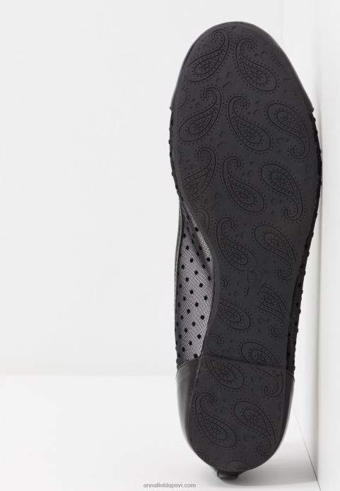 sievietes baleta pumpas melnas 2LHT2071 Anna Field