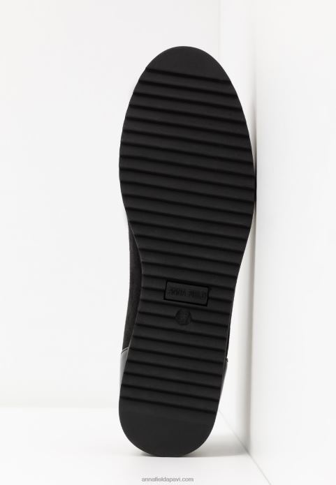 sievietes baleta pumpas melnas 2LHT2074 Anna Field