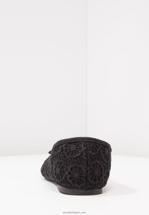 sievietes baleta pumpas melnas 2LHT2079 Anna Field