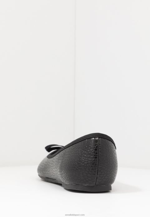 sievietes baleta pumpas melnas 2LHT2132 Anna Field