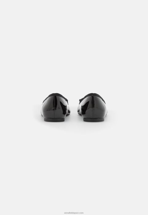 sievietes baleta pumpas melnas 2LHT2140 Anna Field