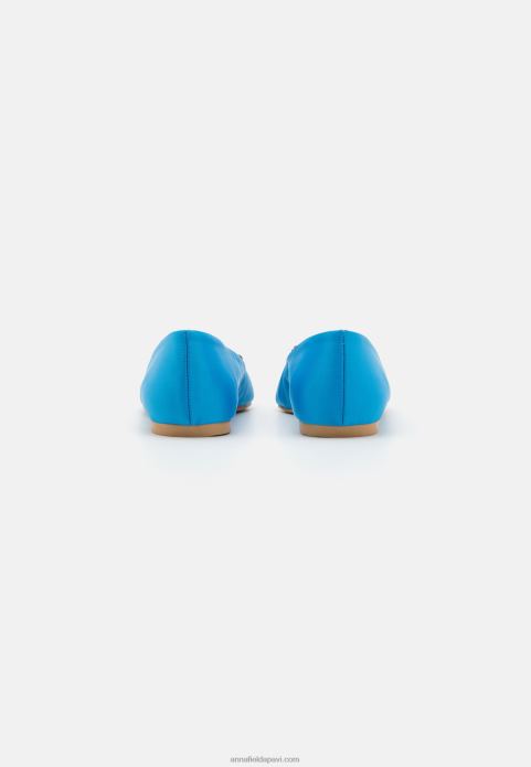 sievietes baleta pumpas zilas 2LHT2152 Anna Field