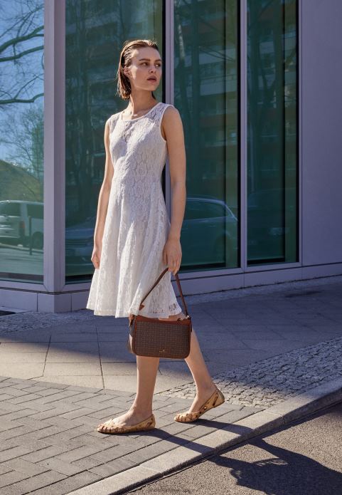 sievietes ādas peeptoe baleta sūkņi zelta 2LHT2131 Anna Field