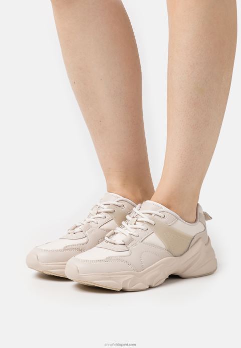 sievietes ādas trenažieri bēši 2LHT1213 Anna Field