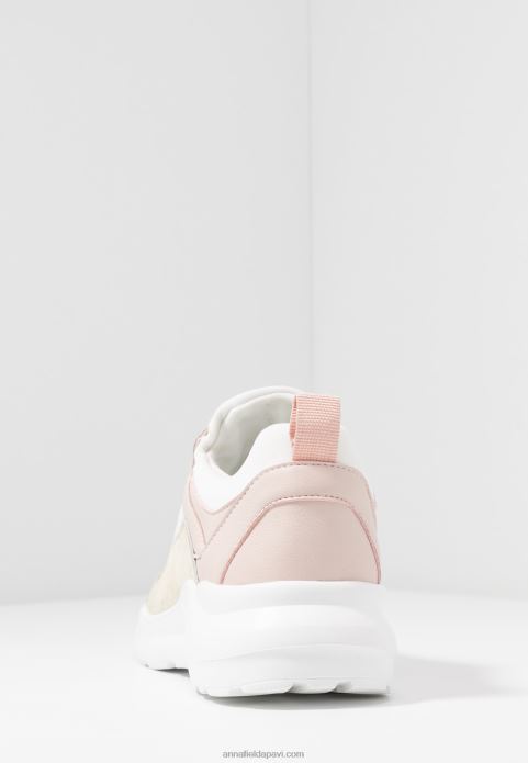 sievietes ādas trenažieri balti 2LHT1219 Anna Field