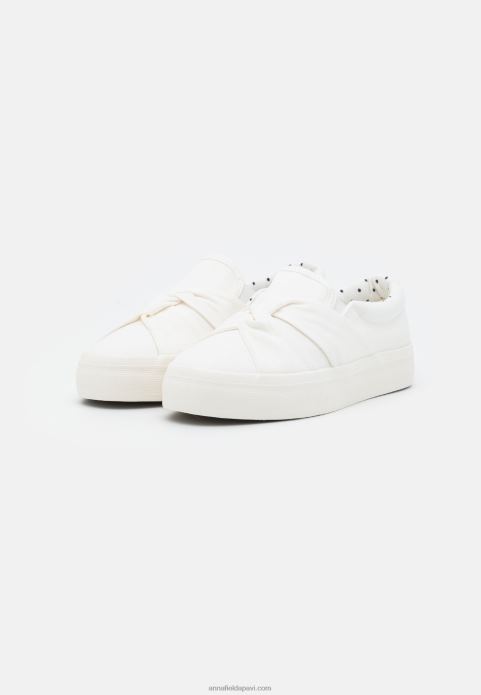 sievietes slip-ons balts 2LHT1194 Anna Field