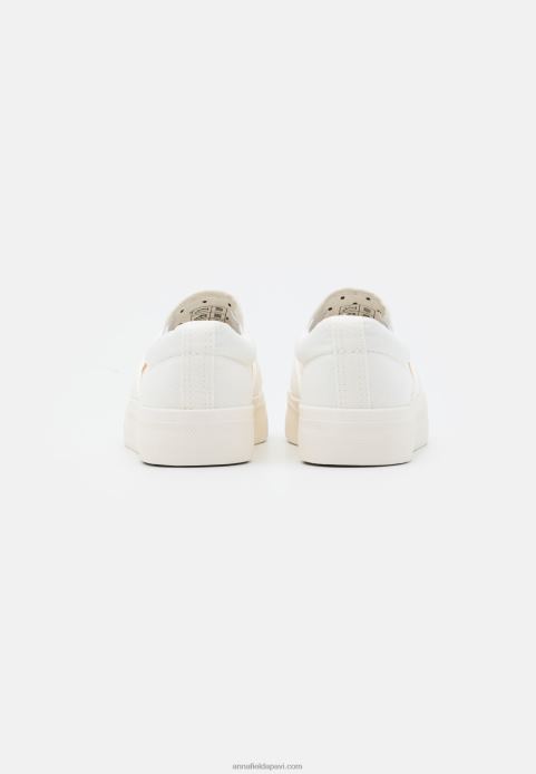 sievietes slip-ons balts 2LHT1194 Anna Field