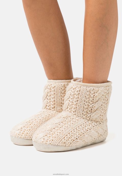 sievietes zelta-metāla diegu čības zelta krāsā 2LHT2277 Anna Field