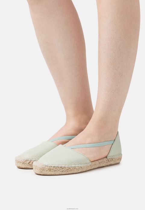 sievietes ādas espadrilles mint 2LHT1846 Anna Field