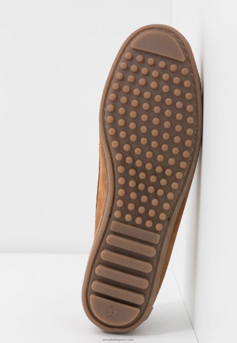 sievietes ādas mokasīni konjaks 2LHT1858 Anna Field