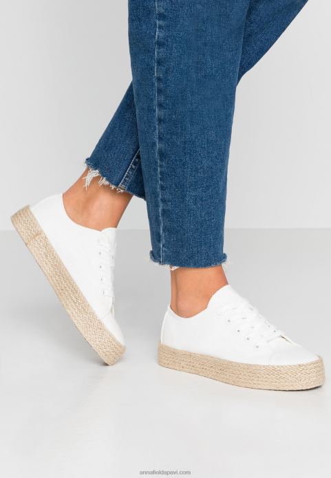 sievietes espadrilas baltas 2LHT1833 Anna Field
