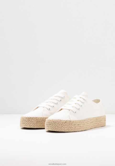 sievietes espadrilas baltas 2LHT1833 Anna Field