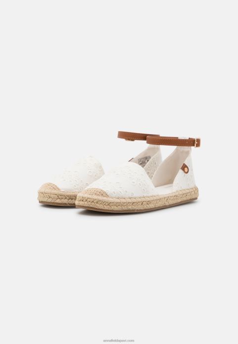 sievietes espadrilas baltas 2LHT1835 Anna Field
