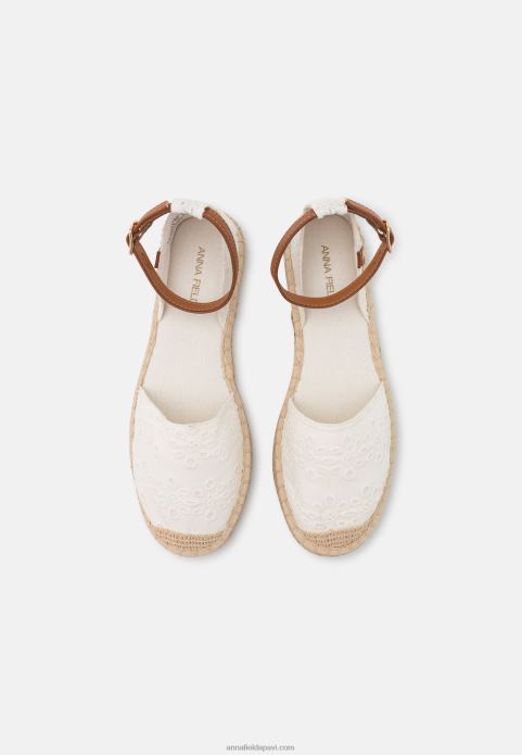 sievietes espadrilas baltas 2LHT1835 Anna Field