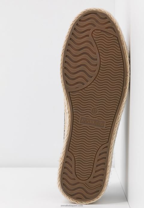 sievietes espadrilas melnas 2LHT1834 Anna Field