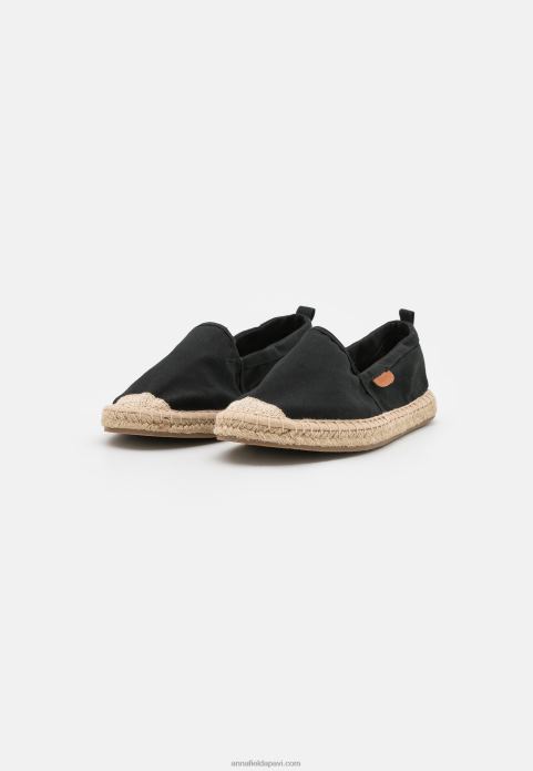 sievietes espadrilas melnas 2LHT1842 Anna Field