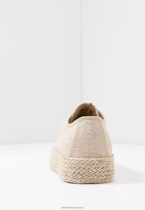 sievietes espadrilles bēšs 2LHT1847 Anna Field