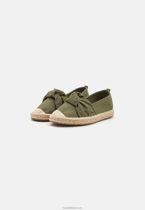 sievietes espadrilles haki 2LHT1839 Anna Field