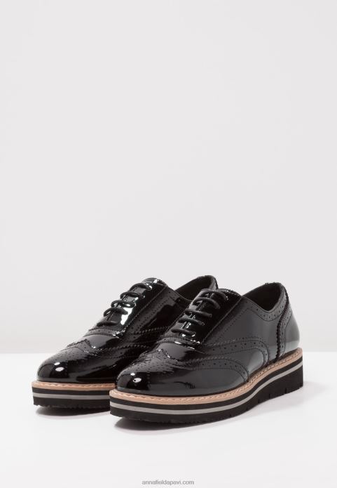 sievietes mežģīnes melnas 2LHT1850 Anna Field