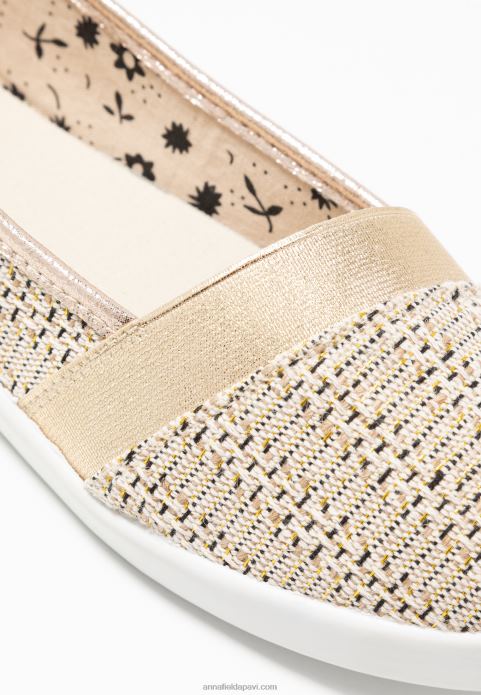 sievietes slip-ons bēšs 2LHT1785 Anna Field