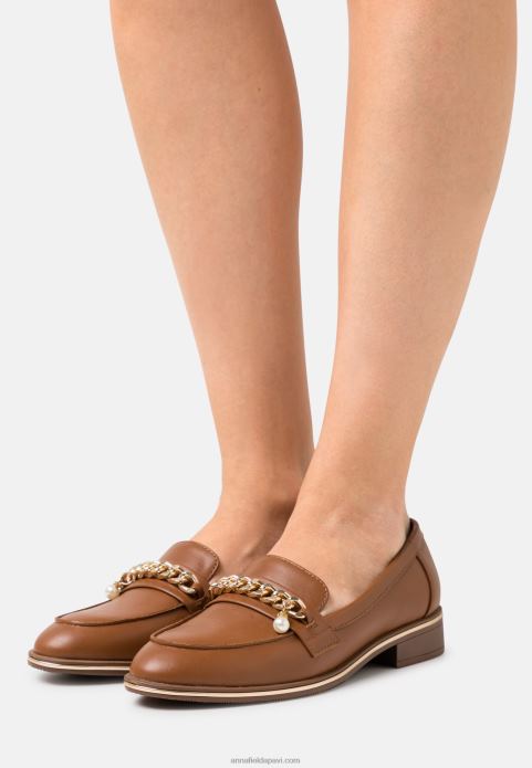 sievietes slip-ons konjaks 2LHT1811 Anna Field