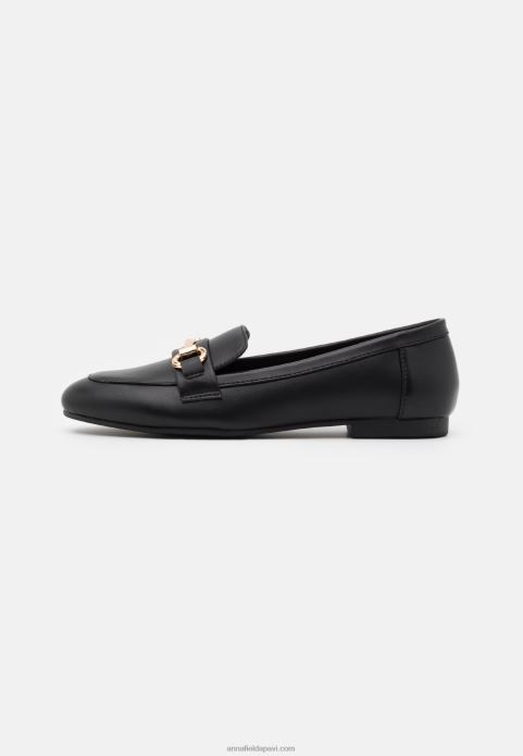 sievietes slip-ons melni 2LHT1780 Anna Field