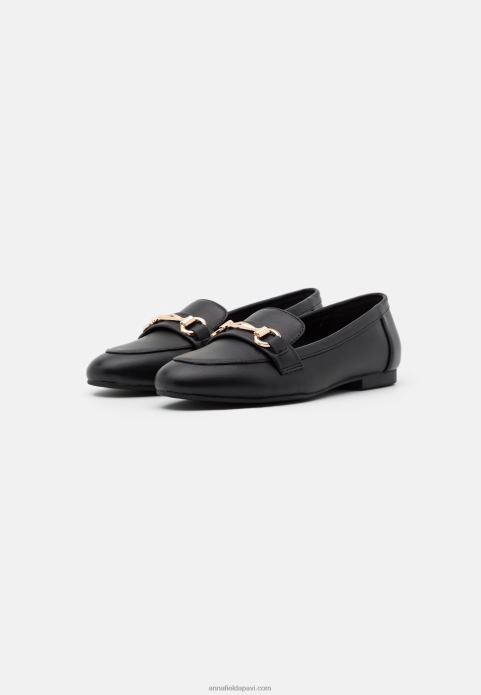 sievietes slip-ons melni 2LHT1780 Anna Field