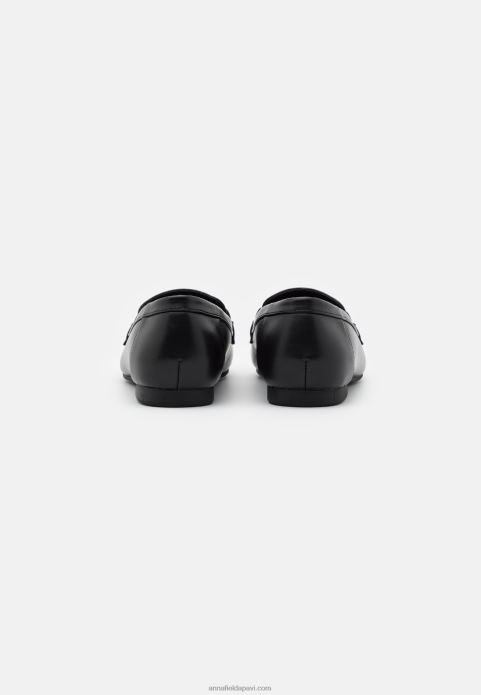 sievietes slip-ons melni 2LHT1780 Anna Field