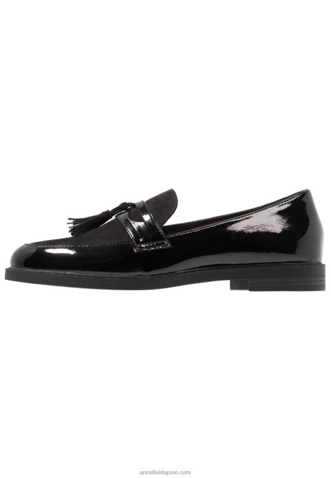 sievietes slip-ons melni 2LHT1781 Anna Field