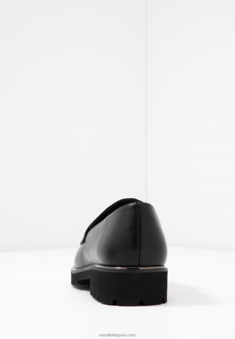 sievietes slip-ons melni 2LHT1788 Anna Field