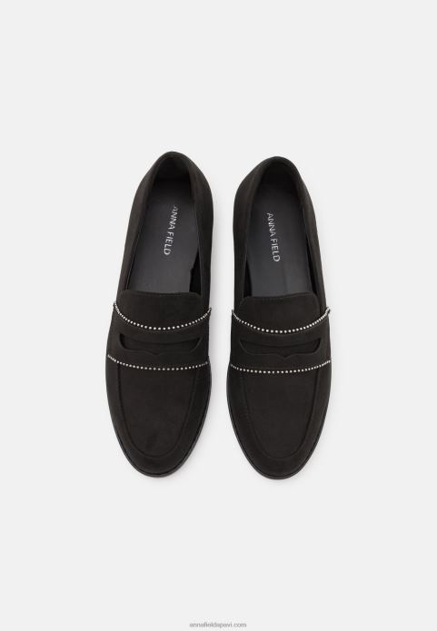 sievietes slip-ons melni 2LHT1813 Anna Field
