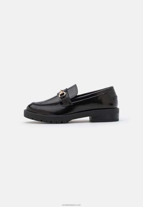 sievietes slip-ons melni 2LHT1831 Anna Field