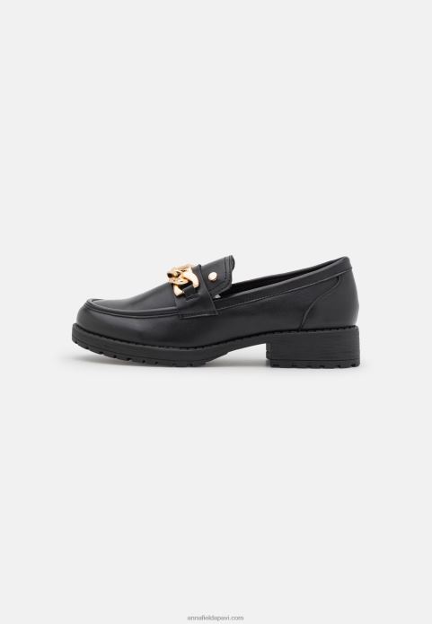 sievietes slip-ons melni 2LHT1832 Anna Field