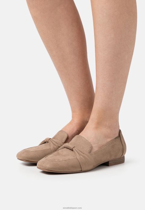 sievietes slip-ons taupe 2LHT1792 Anna Field