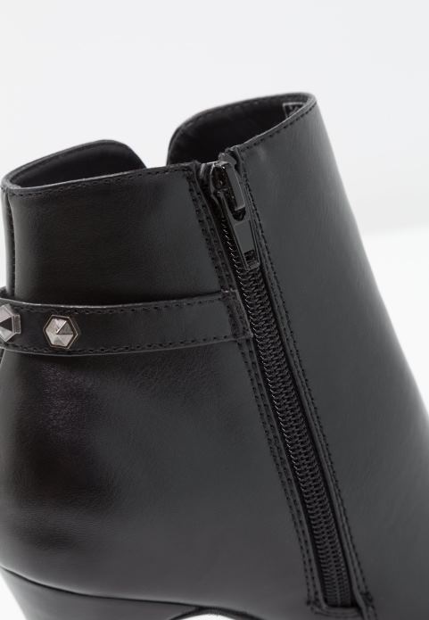 sievietes augstpapēžu puszābaki melni 2LHT1918 Anna Field