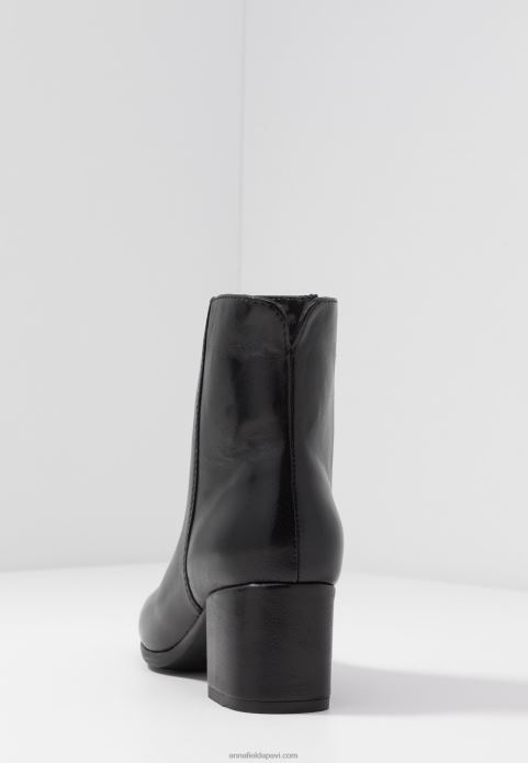 sievietes ādas klasiski puszābaki melni 2LHT1980 Anna Field