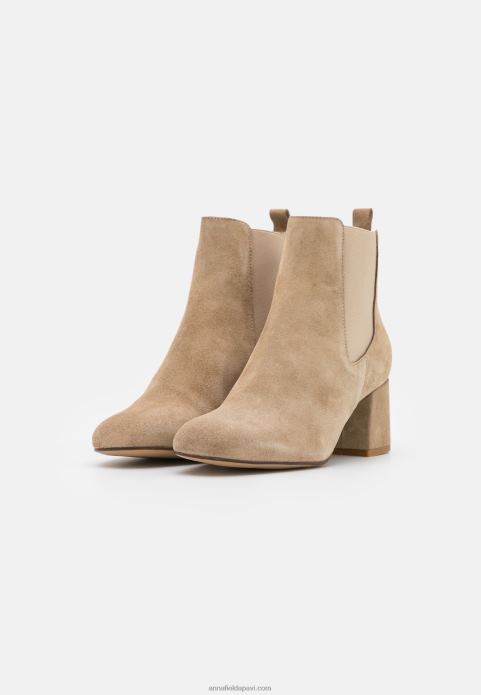 sievietes ādas klasiskie puszābaki bēši 2LHT1893 Anna Field