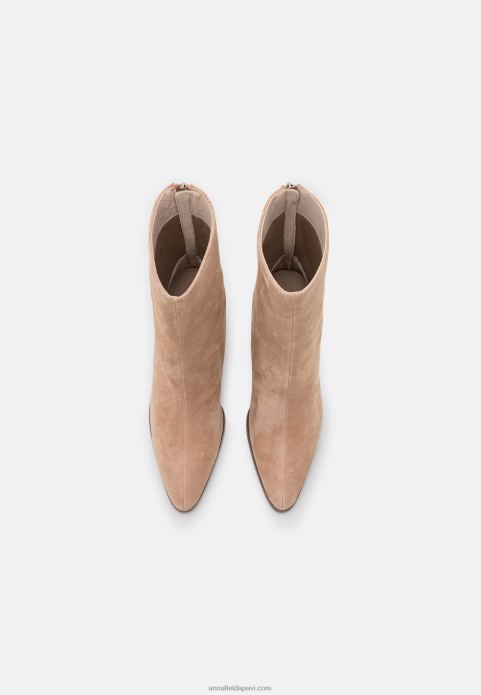 sievietes ādas klasiskie puszābaki bēši 2LHT1986 Anna Field