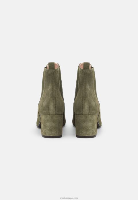 sievietes ādas klasiskie puszābaki olīvu 2LHT1977 Anna Field