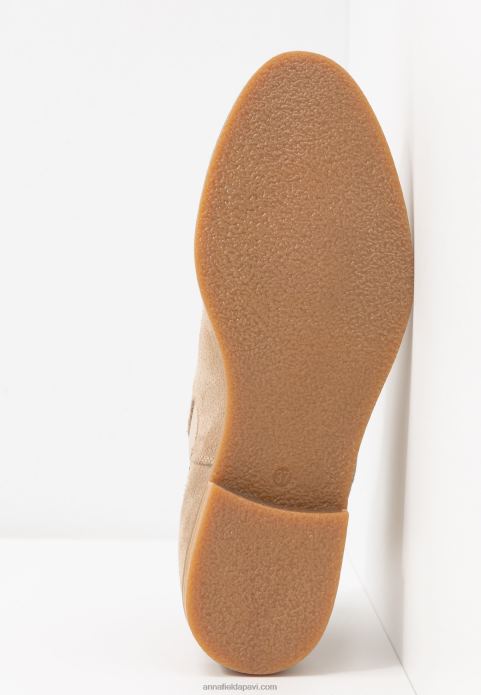 sievietes ādas puszābaki smilškrāsas 2LHT2005 Anna Field