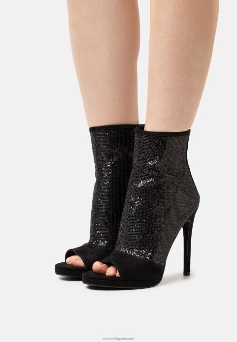 sievietes klasiski puszābaki melni 2LHT1929 Anna Field